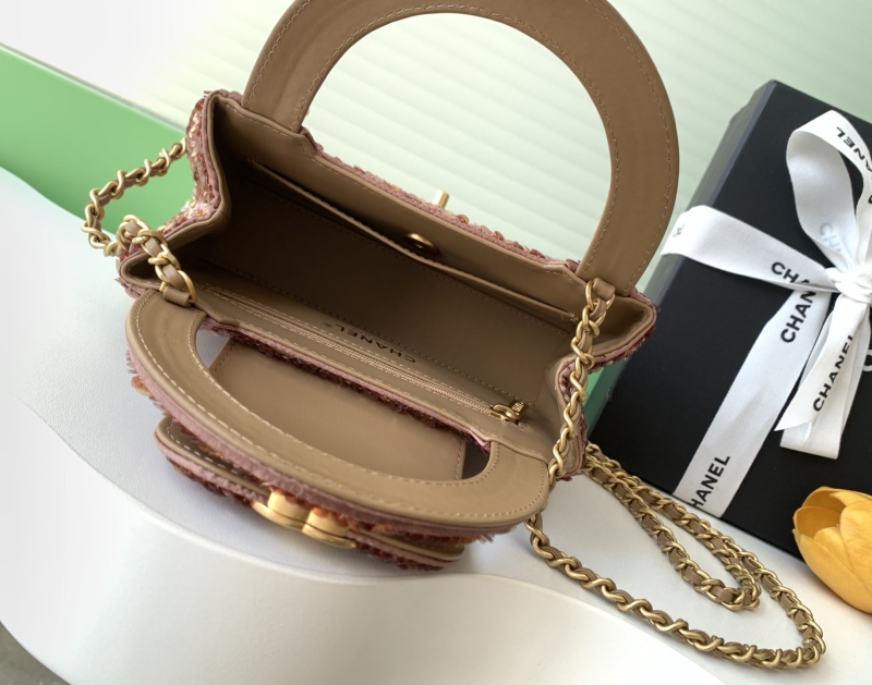 Ch**el top handle bags